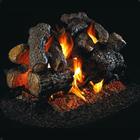 Real Fyre 24 Inch See-Thru Charred Royal English Oak Vented Gas Logs
