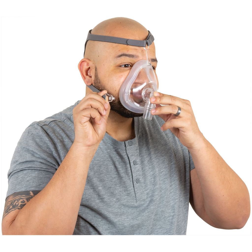 Compass Health DreamEasy 2 Full Face CPAP Mask – Secure Seal for Restful Sleep