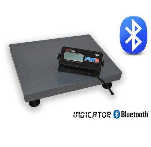 Convaquip Model PD-750L Bariatric Bathroom Scale | 750 lbs Capacity with Remote Wireless Display