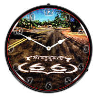 The Mother Road 14" LED Wall Clock