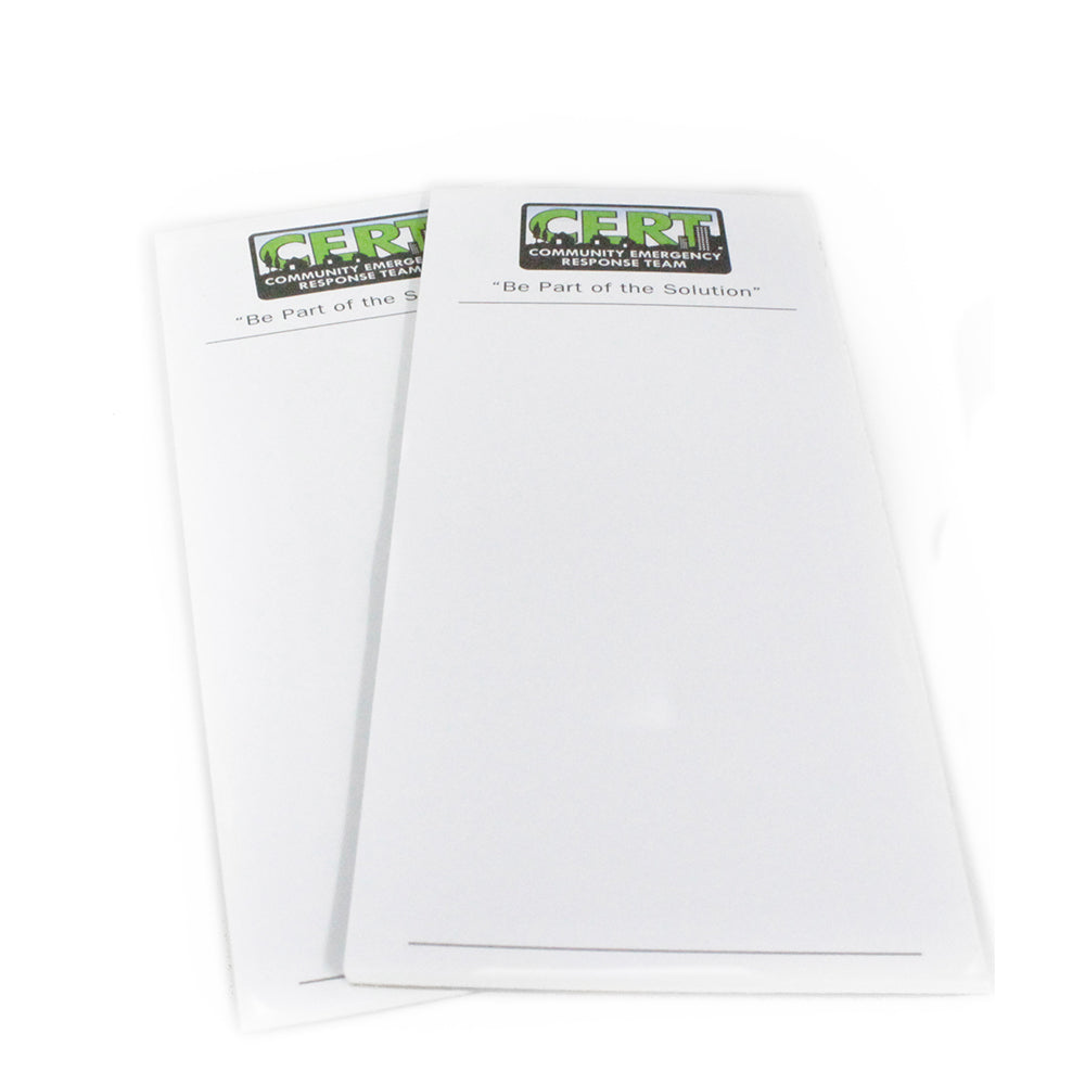 MayDay 10154 CERT Logo 25-Page Note Pad for Emergency Response Documentation
