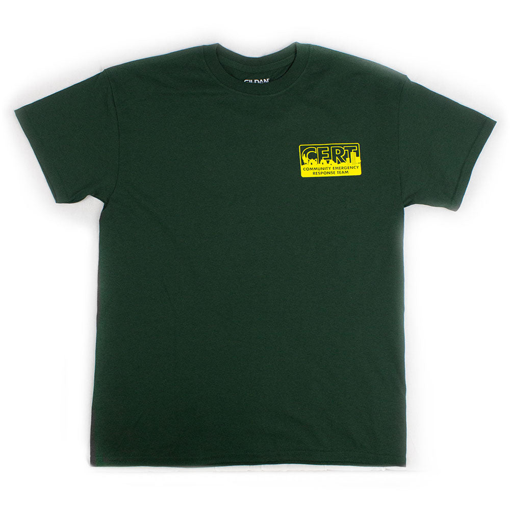 MayDay CERT Logo T-Shirt - Professional Emergency Response Identification Apparel