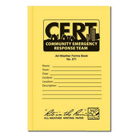 MayDay CERT All-Weather Forms Book (5-Pack)