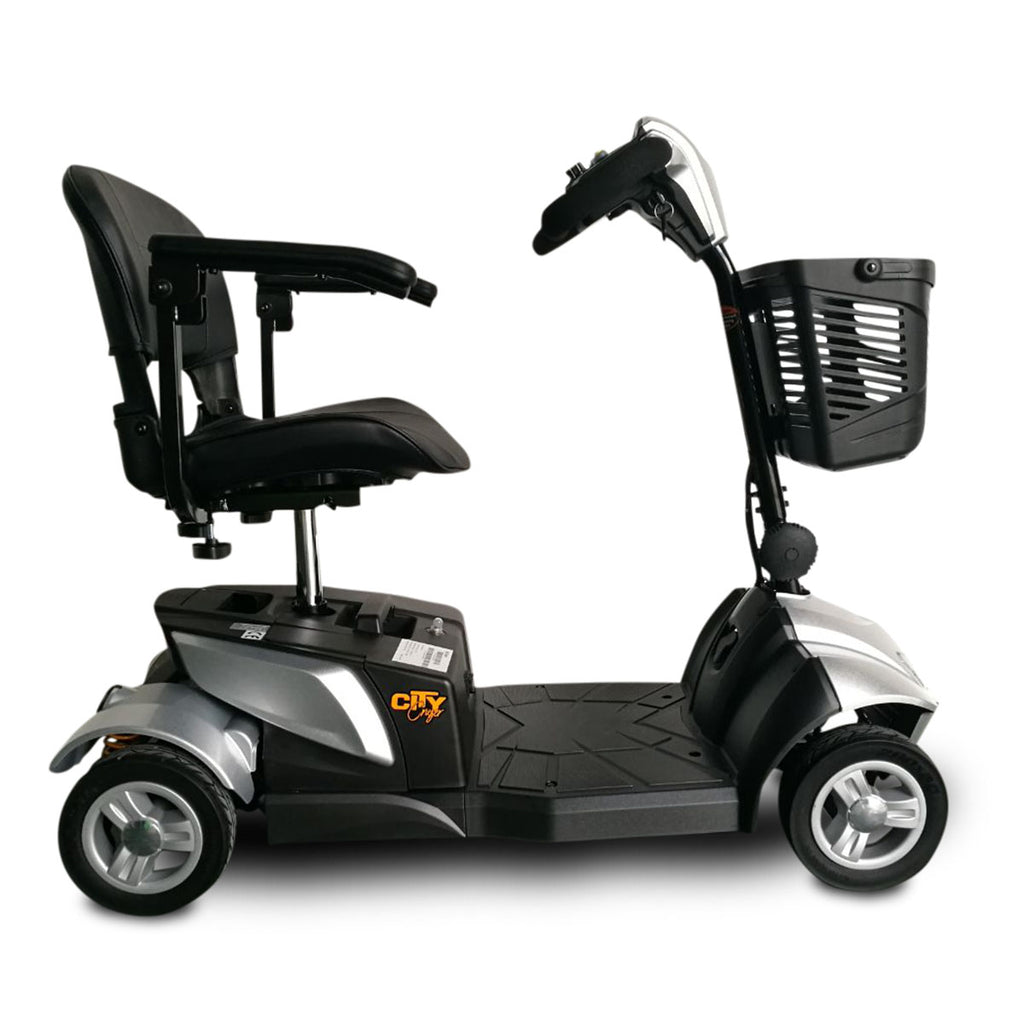 EV Rider CityCruzer 4-Wheel Transportable Mobility Scooter with 12V 12AH SLA Battery Type