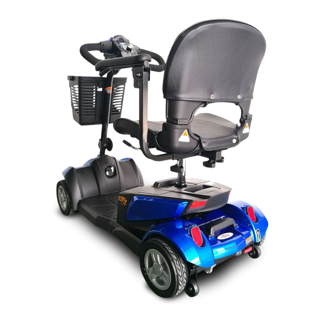EV Rider CityCruzer 4-Wheel Transportable Mobility Scooter with 12V 12AH SLA Battery Type