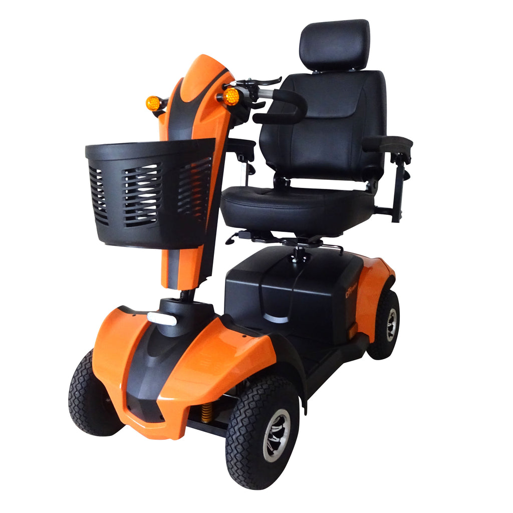 EV Rider CityRider 4-Wheel Compact Mobility Scooter | Heavy-Duty Performance in a Modular Transportable Frame