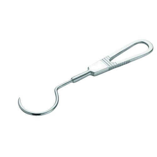 Jorgensen Labs Curved Graft Passer X-Large - Stainless Steel Orthopedic Instrument