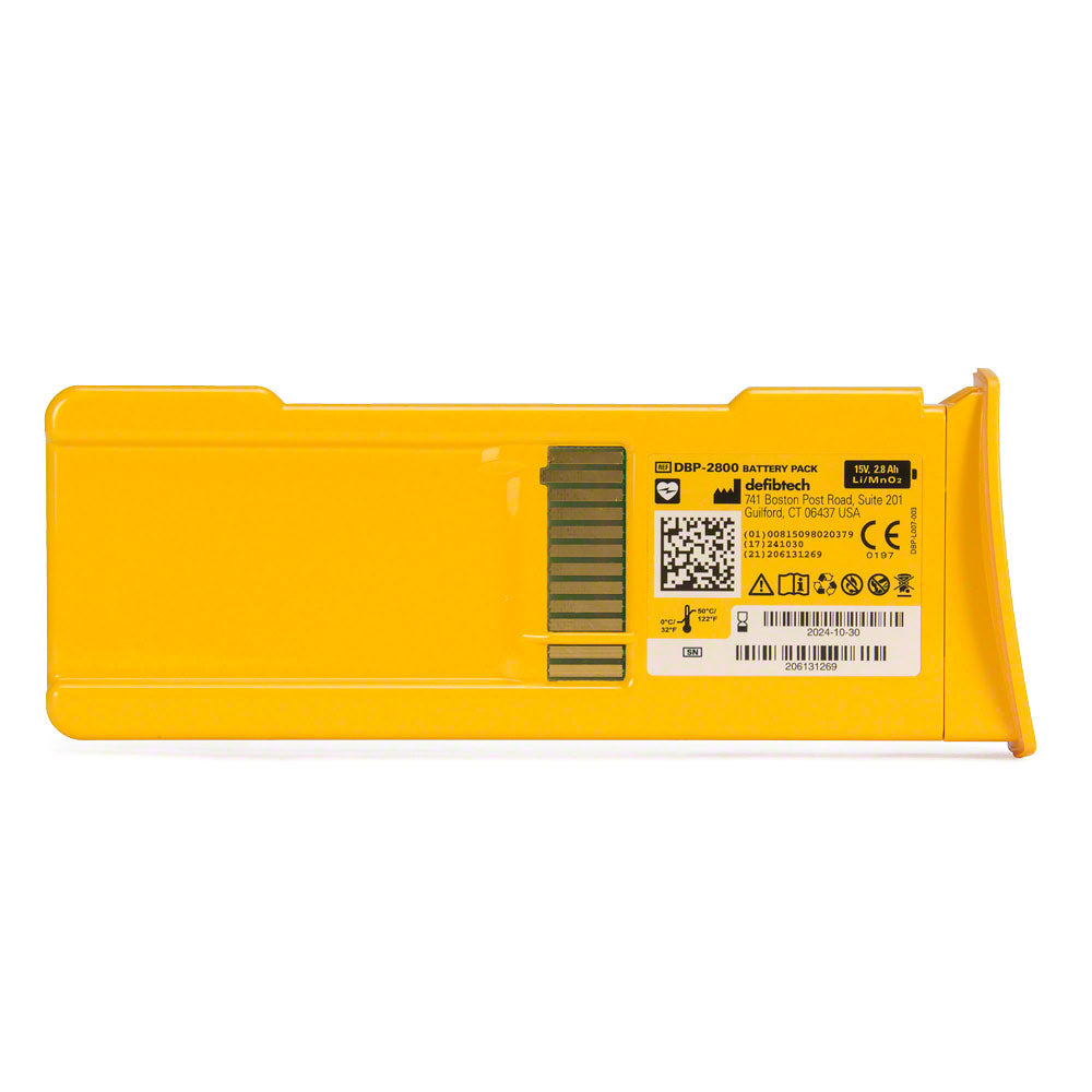 Defibtech Lifeline or Lifeline AUTO AED High-Capacity Battery Pack