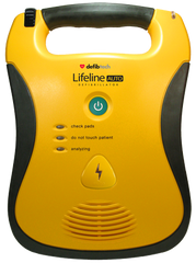 Defibtech Lifeline Automatic AED with High Capacity Battery Package