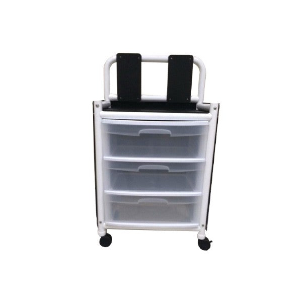 Mor-Medical 32.5" Deluxe New Era 3-Drawer Isolation Cart