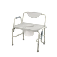 ConvaQuip Bariatric Droparm Bedside Commode