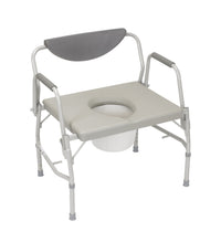 ConvaQuip Bariatric Droparm Bedside Commode