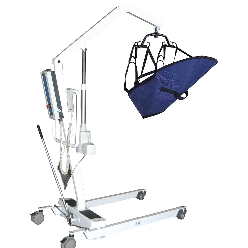 Drive Medical 13244 Bariatric Battery-Powered Patient Lift | 600 lbs Capacity Safe Transfer System