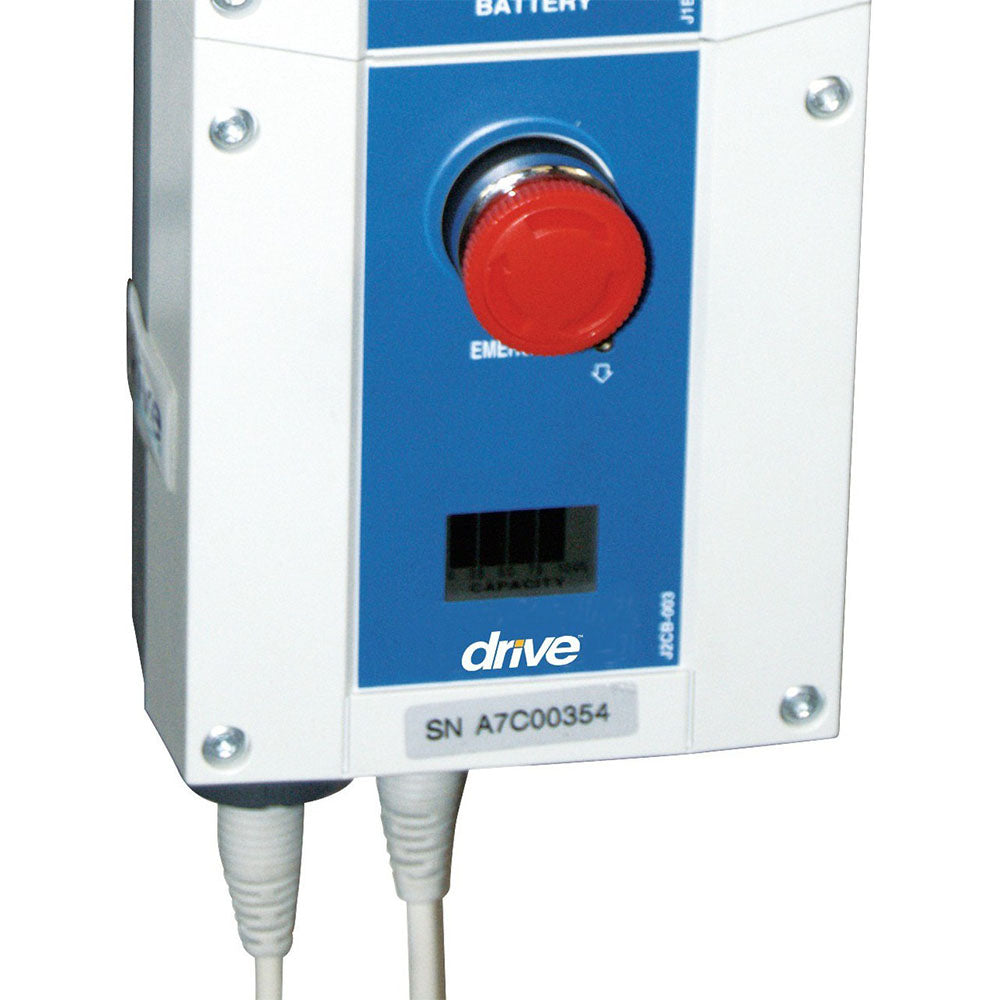 Drive Medical 13244 Bariatric Battery-Powered Patient Lift | 600 lbs Capacity Safe Transfer System