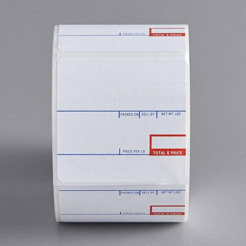 Detecto Label, DL Series, 58mm x 60mm, 500/Roll
