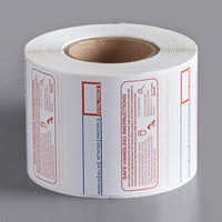 DETECTO Label Safe Handling 58mm x 50mm, 500/Roll