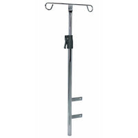 DETECTO Adjustable Chrome IV Pole