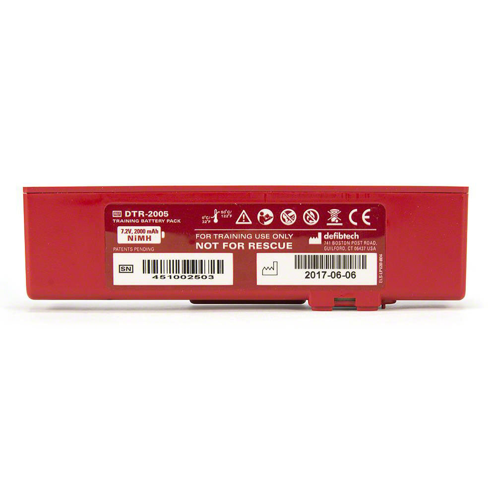 Defibtech Lifeline VIEW AED Trainer Rechargeable Battery Pack – High-Capacity Power Source