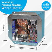 Precision Temp RV-550 EC Tankless Water Heater