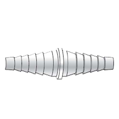 Jorgensen Labs J0282D2 Double Ended Barb Connector 4mm-12mm (2pk)