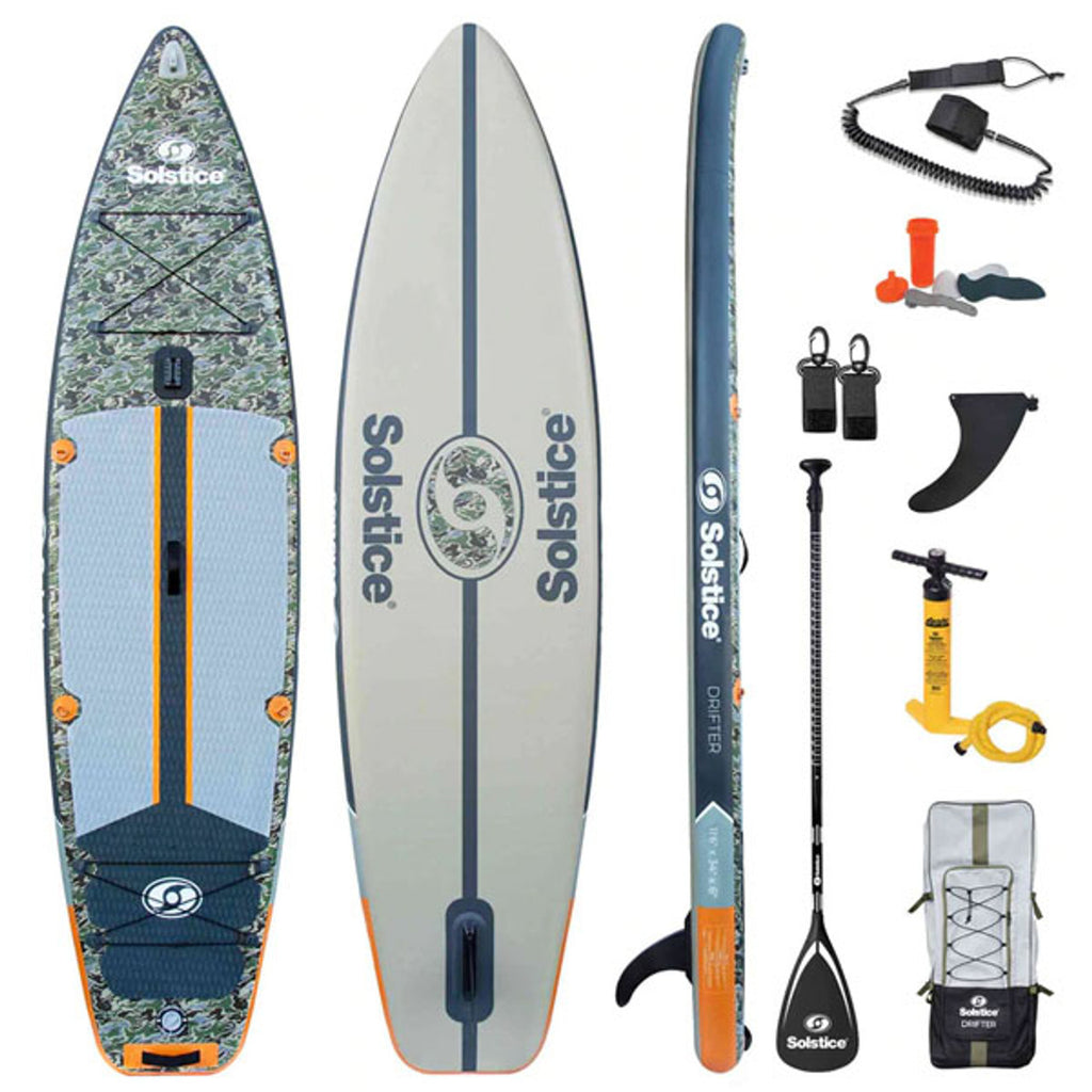 Swimline Drifter Camo Inflatable Stand-Up PaddleBoard Kit