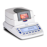 Precisa EM 120-HR Moisture Analyzer, 124 g x 0.0001 g / 0.001%, Halogen