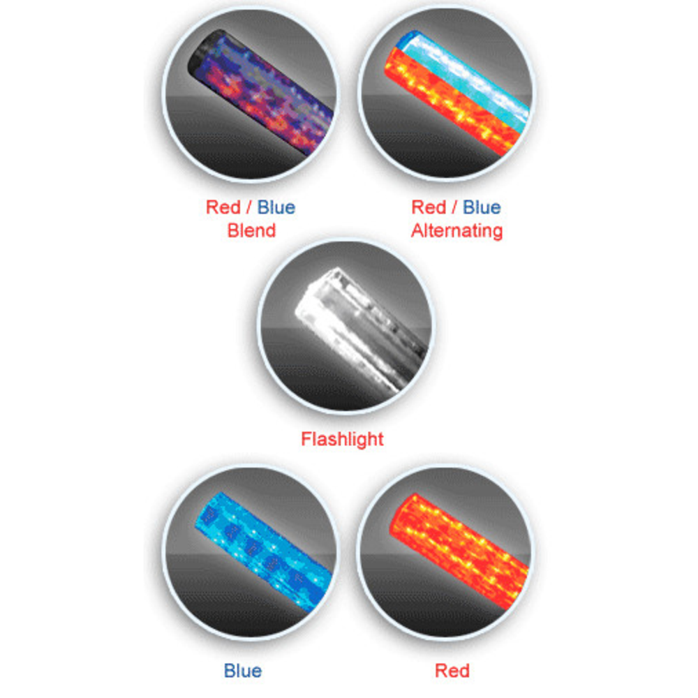 EMI Flashback Five XL Light Baton - Pack of 4 High-Visibility LED Traffic Safety Wands