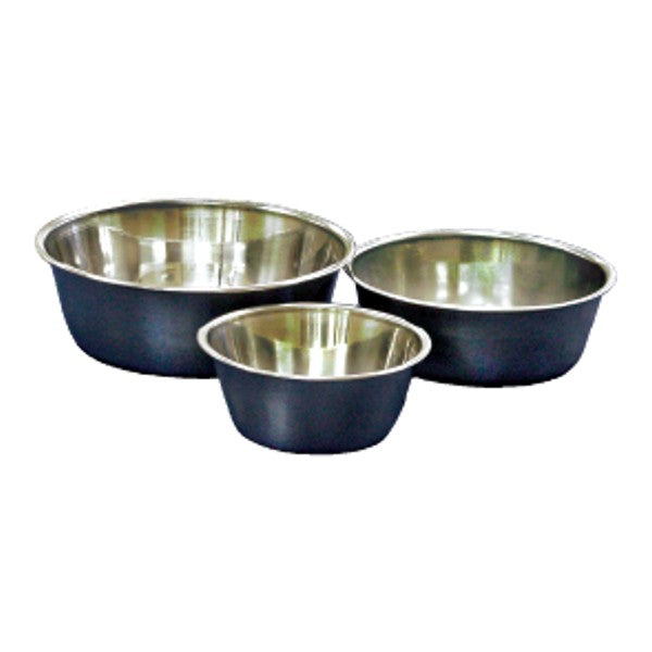 Jorgensen Labs J0802B Econo Stainless Feeding Bowl 16 Oz