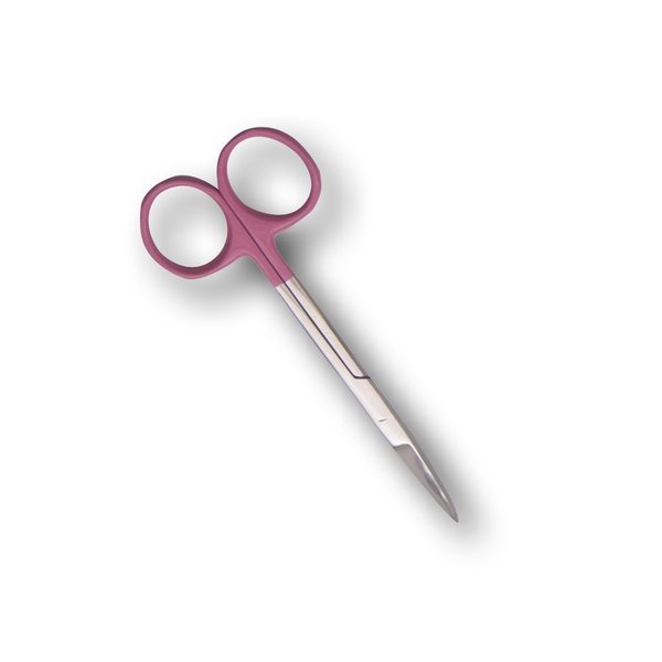 EMI Think Pink Iris Scissors Straight - Precision Surgical Grade