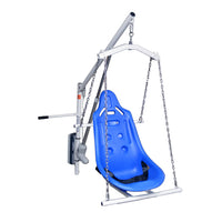 Aqua Creek Hard Seat and 4 Point Hanger Bar for Ez Pool Lift