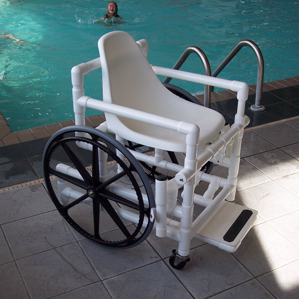 Aqua Creek PVC Pool Access Chairs | ADA-Compliant Water-Submersible Mobility Systems