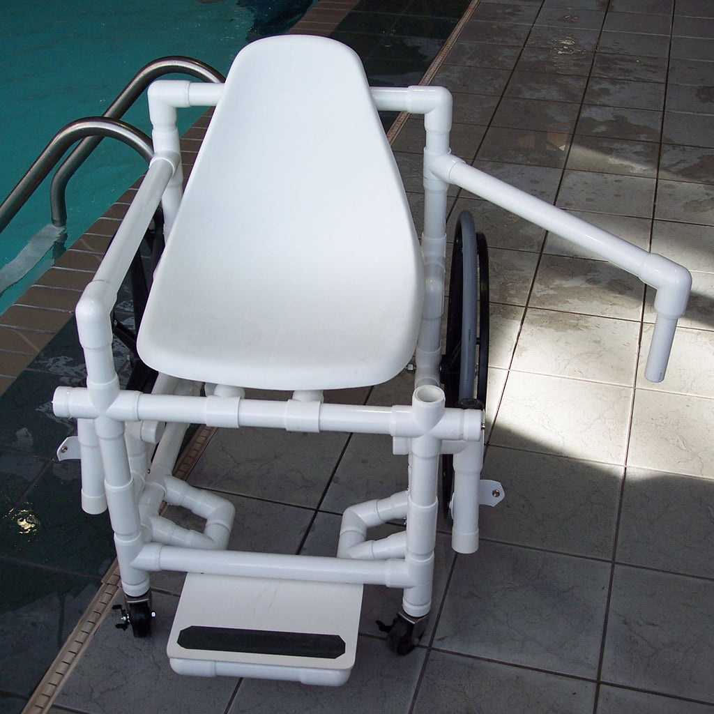 Aqua Creek PVC Pool Access Chairs | ADA-Compliant Water-Submersible Mobility Systems