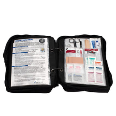 First Aid Only Deluxe Survival First Aid Kit in Ballistic Nylon Black Carry Case