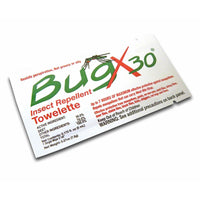 BugX 30 Insect Repellent Wipes (35-Pack)