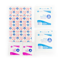 8-Piece Basic First Aid Kit in Plastic Bag (35-Pack)