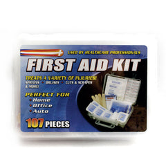 Mayday 107-Piece First Aid Kit In Plastic Case