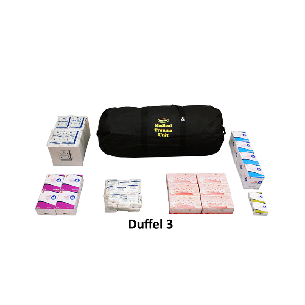 MayDay 1000 Person Trauma Unit First Aid Kit - High-Capacity Emergency Response System
