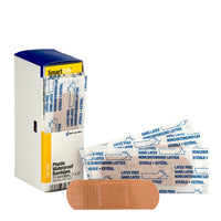First Aid Only Smart Compliance Refill 1" x 3" Adhesive Plastic Waterproof Bandages, 25 Per Box(Pack of 85)