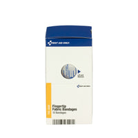 First Aid Only Smart Compliance Refill Fabric Fingertip Bandages, 10 Per Box(Pack of 85)