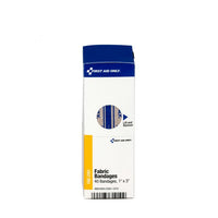 First Aid Only 1" x 3" SmartCompliance Fabric Bandages Refill, 40 Per Box(Pack of 75)