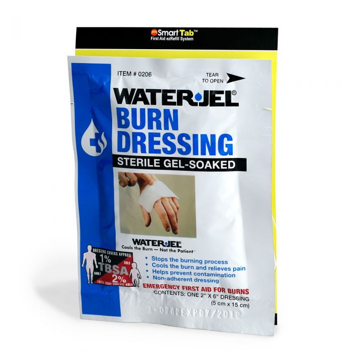 First Aid Only 2" x 6" SmartCompliance Burn Dressing Refill, 1 Per Box