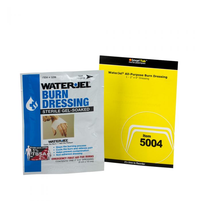 First Aid Only 2" x 6" SmartCompliance Burn Dressing Refill, 1 Per Box