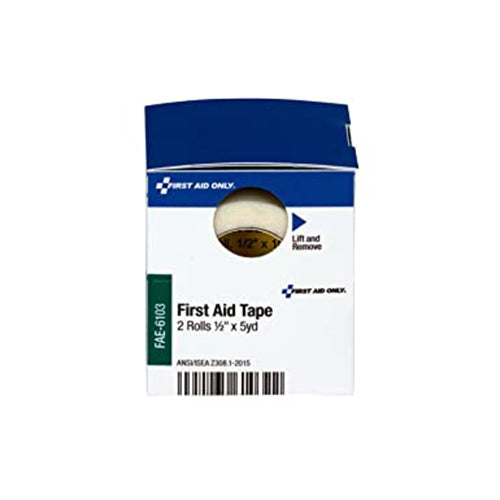 First Aid Only SmartCompliance Refill 1/2" x 5 yd First Aid Tape, 2 per Box