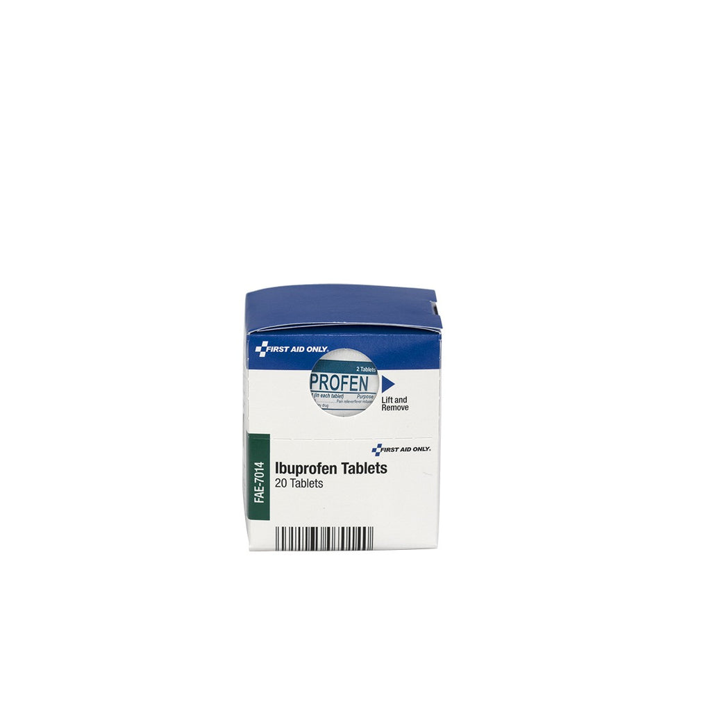 First Aid Only SmartCompliance Ibuprofen 200mg Pain Reliever Tablets