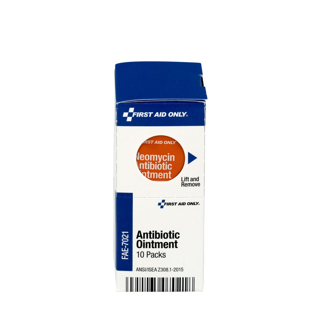 First Aid Only SmartCompliance Triple Antibiotic Ointment Packets | 10 Per Box