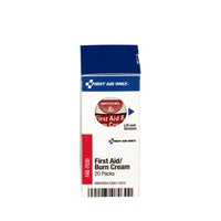 First Aid Only Smart Compliance Refill First Aid Burn Cream, 20 Per Box(Pack of 75)