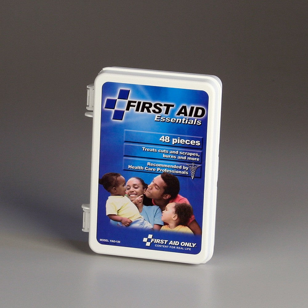 First Aid Only Personal First Aid Kit | 48-Piece Plastic Case