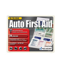 First Aid Only 28-Piece Plastic Case Vehicle First Aid Kit(Pack of 75)