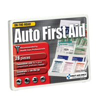 First Aid Only 28-Piece Plastic Case Vehicle First Aid Kit(Pack of 75)