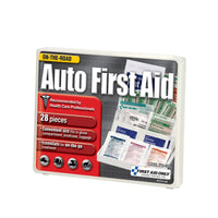 First Aid Only 28-Piece Plastic Case Vehicle First Aid Kit(Pack of 75)